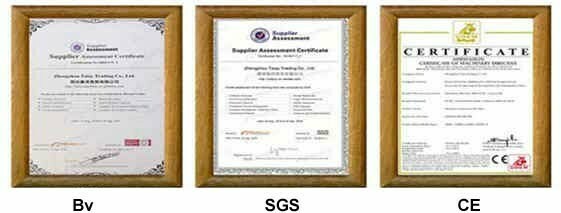 Certificat de la société Shuliy