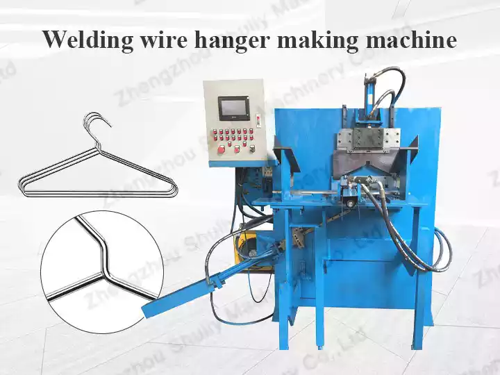 Machine à fabriquer des cintres en fil soudé | machine à cintres en métal