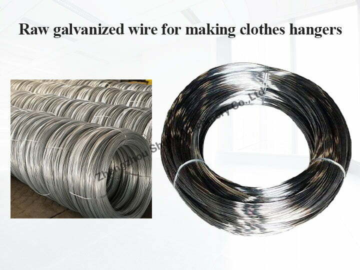 galvanized wire for making clothes hangers